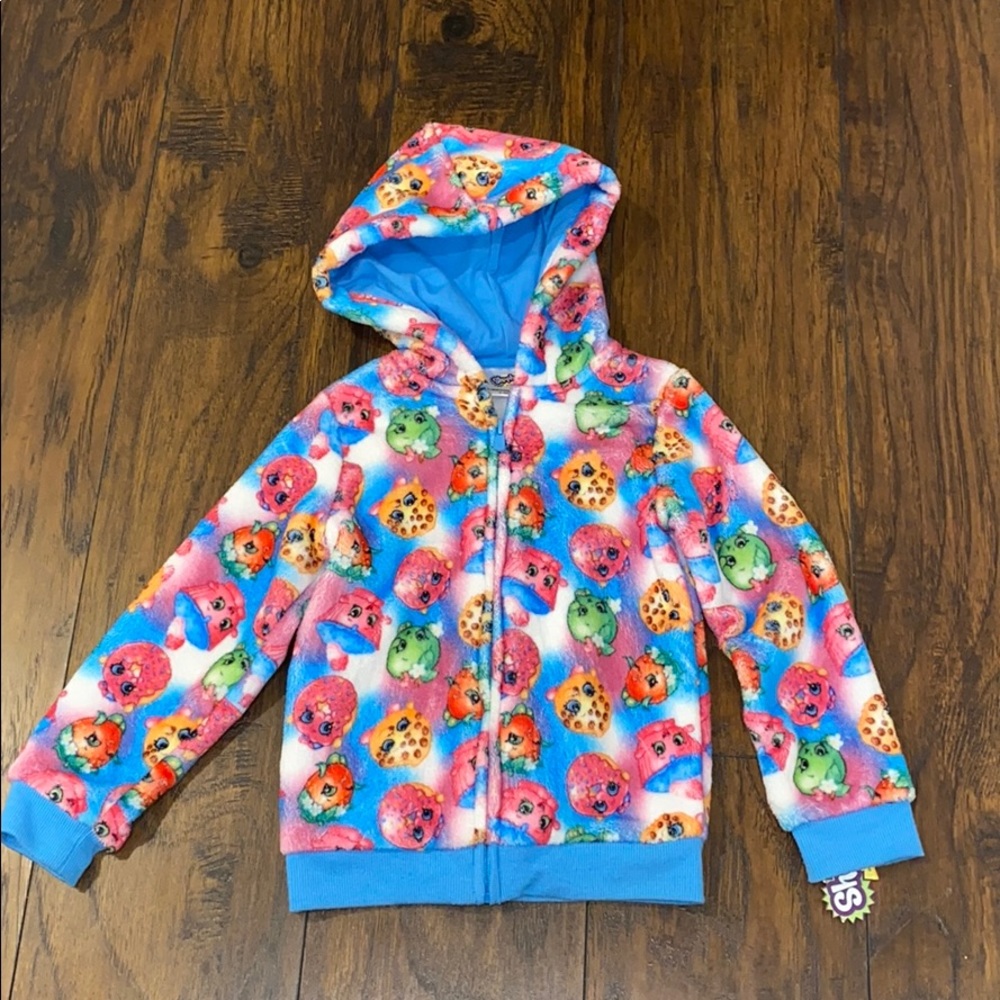 Shopkins Plush Zip-Up Hoodie/Jacket